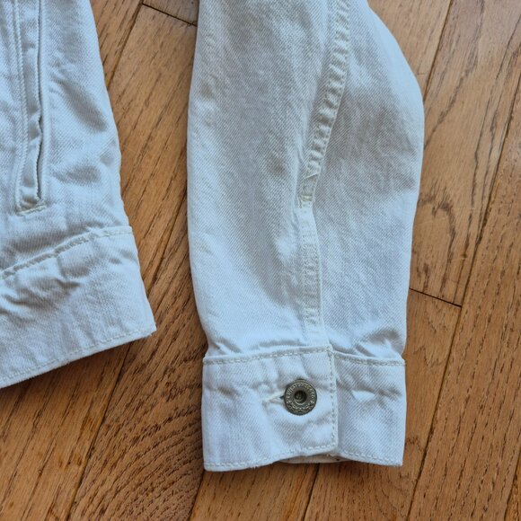 Levi's  Original Trucker Jacket White Medium - Picture 4 of 16